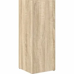 Huishoudelijke Benodigdheden*vidaXL Paraplu Standaard 25 x 24,5 x 64 cm Bewerkt hout Sonoma eiken