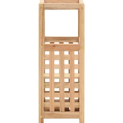 Huishoudelijke Benodigdheden*vidaXL Paraplubak 18x18x50 cm massief walnotenhout