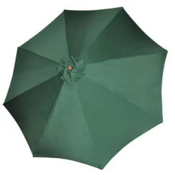 Tuin & Gazon*vidaXL Parasol 258 cm Groen