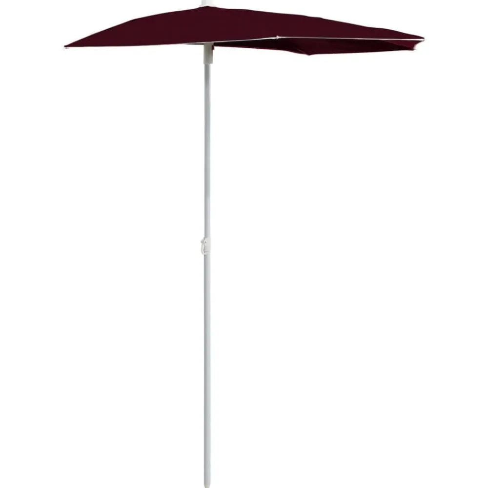 Parasol half met paal 180x90 cm>vidaXL Discount
