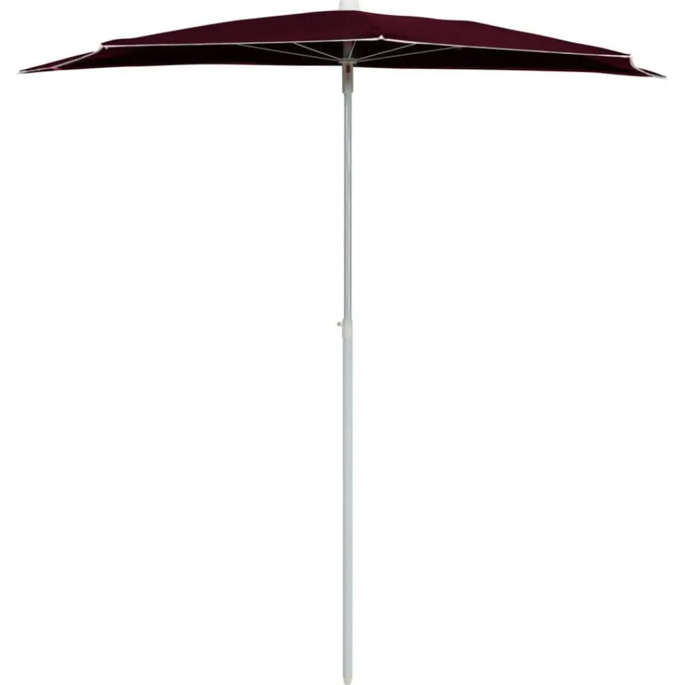 Parasol half met paal 180x90 cm>vidaXL Discount