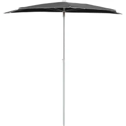 Parasol half met paal 180x90 cm kleurig><noscript><img width=