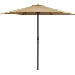 Parasol met aluminium paal 270x246 cm>vidaXL Online