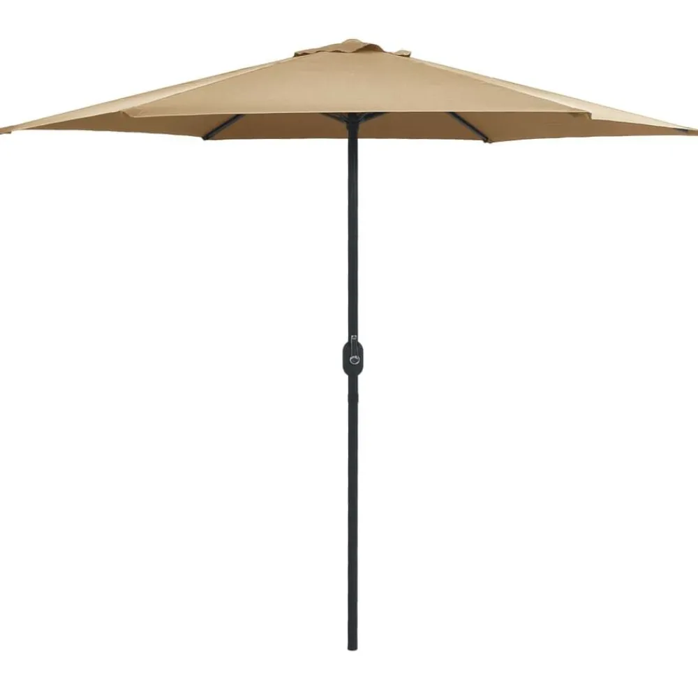 Parasol met aluminium paal 270x246 cm>vidaXL Online