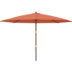 Parasol met houten paal 400x273 cm kleurig><noscript><img width=