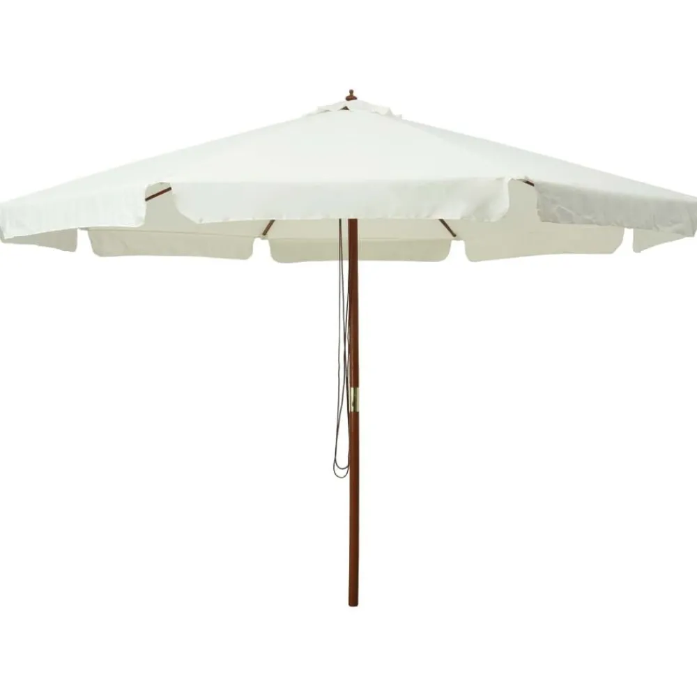 Parasol met houten paal 330 cm>vidaXL Hot