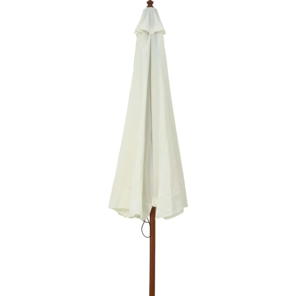 Parasol met houten paal 330 cm>vidaXL Hot