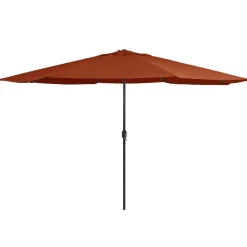 Parasol met metalen paal 390 cm kleurig>vidaXL Hot