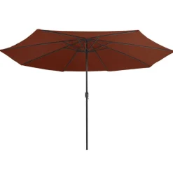 Parasol met metalen paal 390 cm kleurig><noscript><img width=