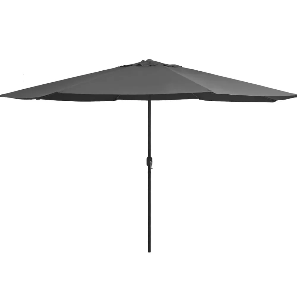 Parasol met metalen paal 390 cm kleurig>vidaXL Outlet