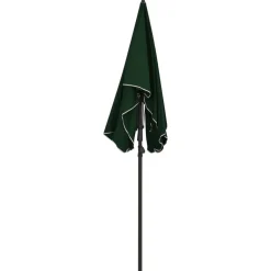 Tuin & Gazon*vidaXL Parasol met paal 200x130 cm Groen