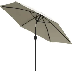 Parasol met stalen paal 3 m zand><noscript><img width=