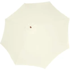 Tuin & Gazon*vidaXL Parasol 300x258 cm Zandwit