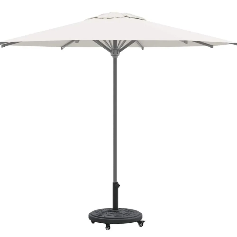 Parasolvoet Art Deco Zwart Ø 45 x 39,5 cm IJzer>vidaXL Clearance