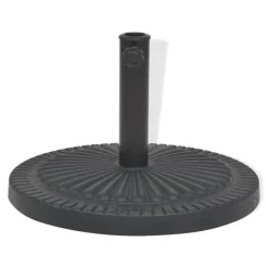 Parasolvoet rond 14 kg hars zwart>vidaXL Clearance