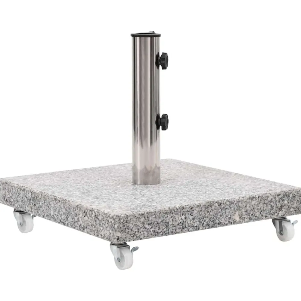 Parasolvoet vierkant 30 kg graniet>vidaXL Sale