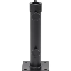 Tuin & Gazon*vidaXL Parasolvoet voor Ø38/48 mm stok staal matzwart