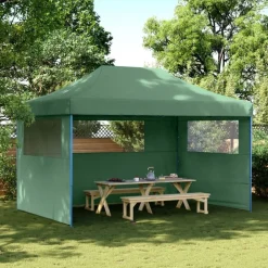 Partytent inklapbaar pop-up met 3 zijwanden>vidaXL Best