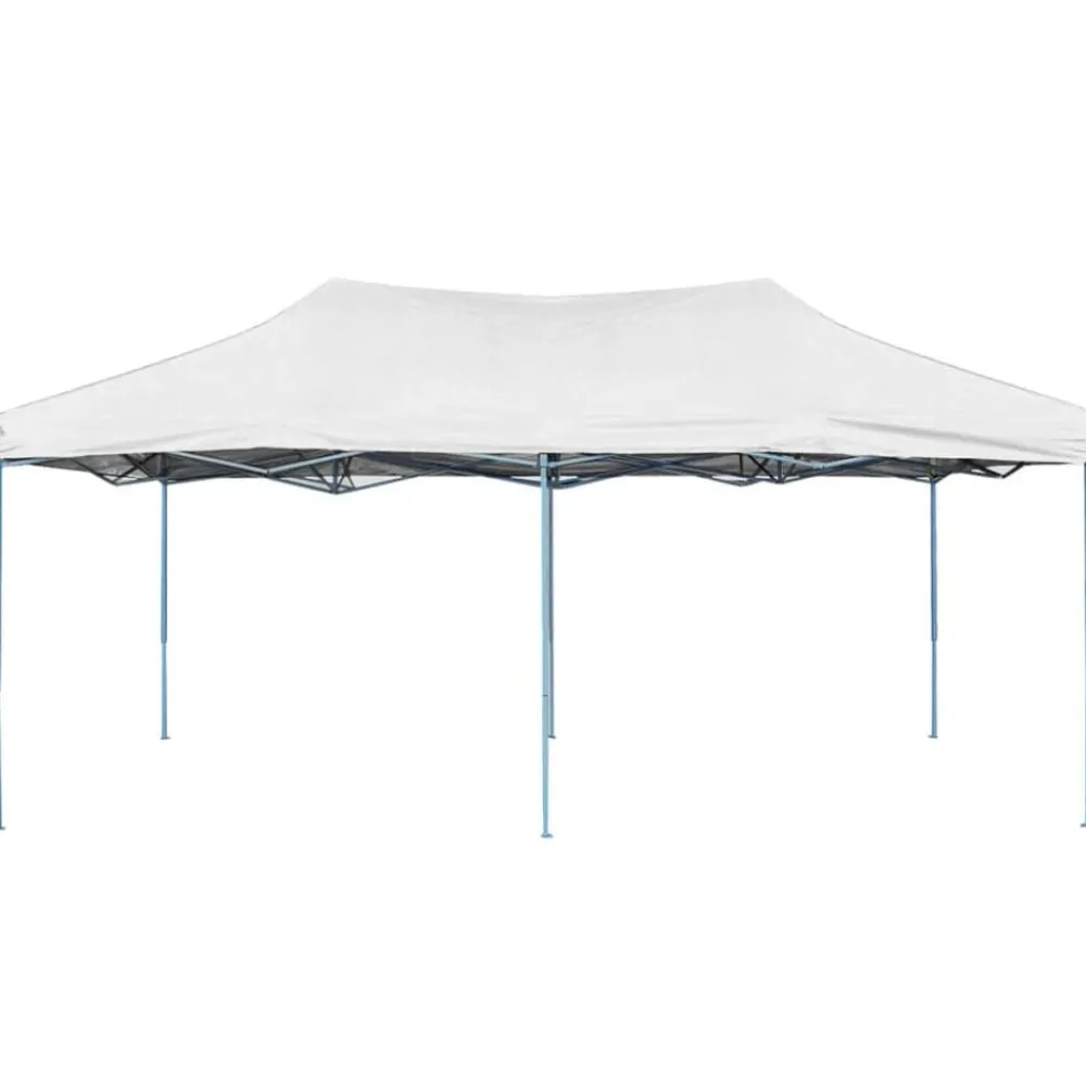 Tuin & Gazon*vidaXL Partytent inklapbaar 3x6 m staal wit