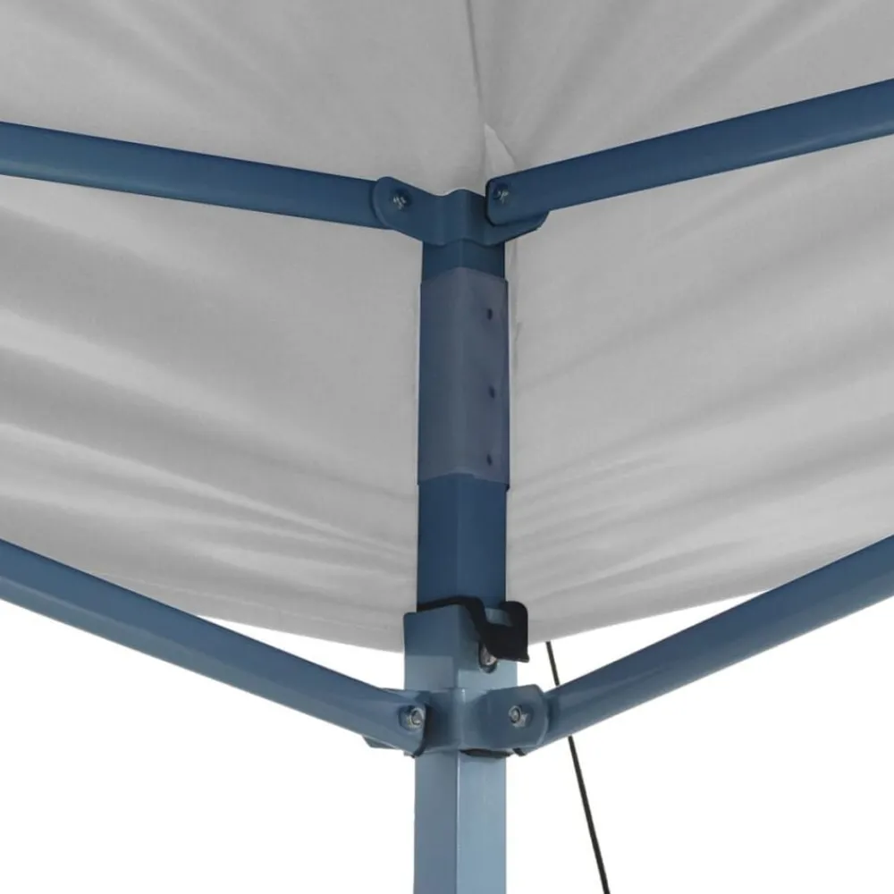 Tuin & Gazon*vidaXL Partytent inklapbaar 3x6 m staal wit
