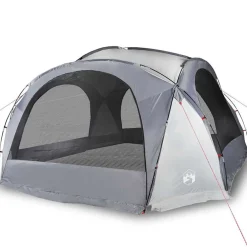 Buitensport*vidaXL Partytent waterdicht wit en Grijs