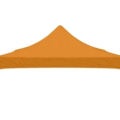 Tuin & Gazon*vidaXL Partytentdak 270 g/m² 3x3 m Oranje