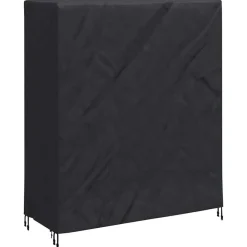Accessoires Voor Tuinmeubelen*vidaXL Pingpong Tafelbedekking Effen Zwart 165 x 70 x 185 cm Stof
