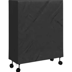 Accessoires Voor Tuinmeubelen*vidaXL Pingpong Tafelbedekking Effen Zwart 165 x 70 x 185 cm Stof