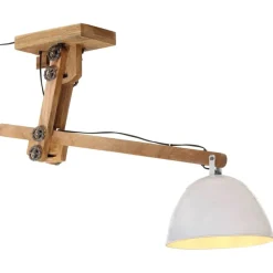 Verlichting*vidaXL Plafondlamp 25 W E27 105x30x65-108 cm Wit