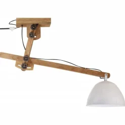 Verlichting*vidaXL Plafondlamp 25 W E27 105x30x65-108 cm Wit