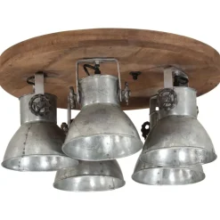 Plafondlamp 25 W E27 50x50x25 cm vintage kleurig><noscript><img width=