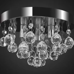 Plafondlamp kroonluchterontwerp kristal>vidaXL New