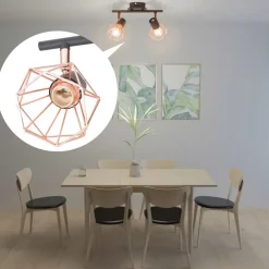 Verlichting*vidaXL Plafondlamp met 2 LED's 8 W