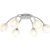 Verlichting*vidaXL Plafondlamp met 6 LED-lampen G9 240 W
