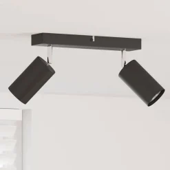 Plafondspot met schijnwerpers 26 x 6 x 16 cm Metaal>vidaXL New