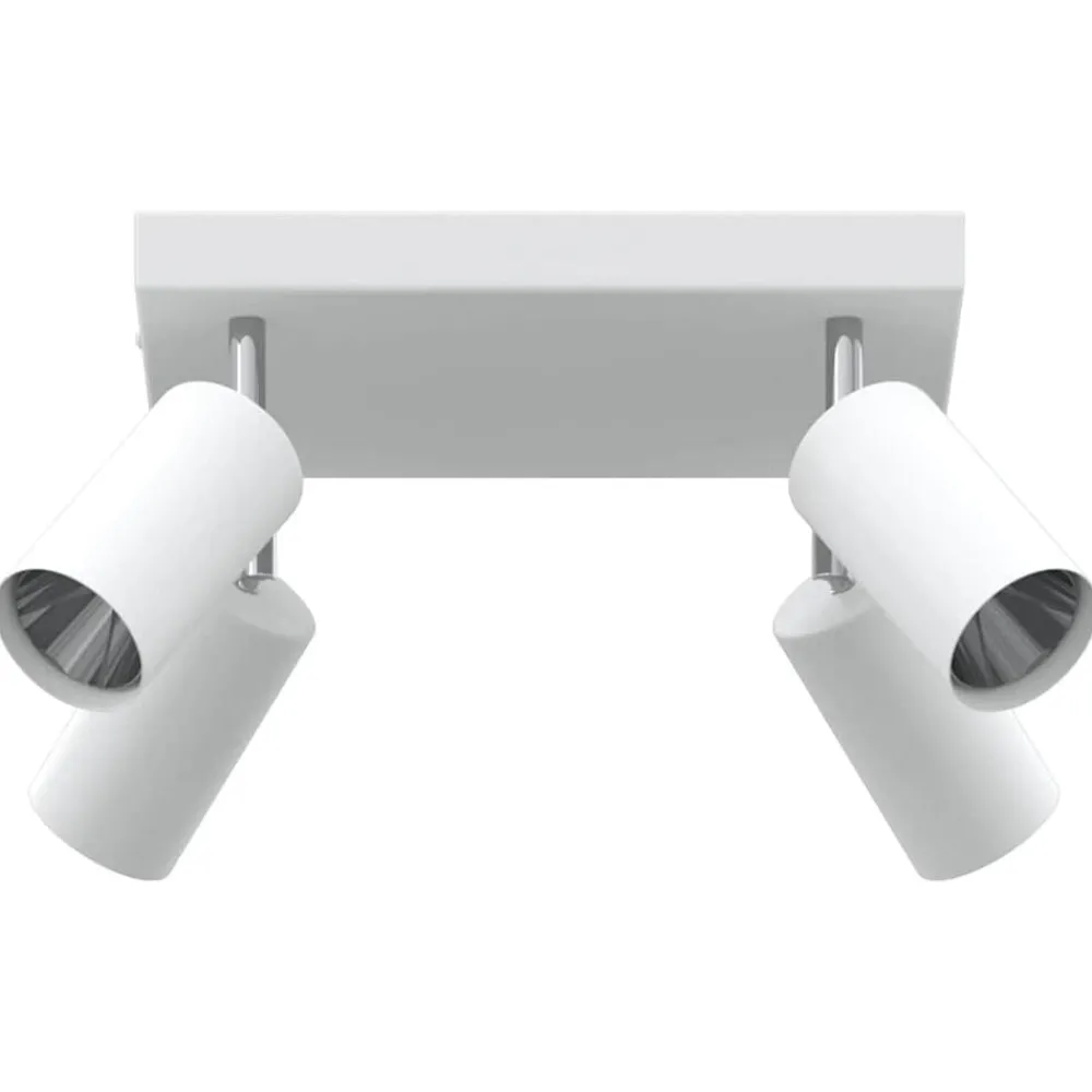 Plafondspot met schijnwerpers 26 x 26 x 16 cm Metaal>vidaXL New