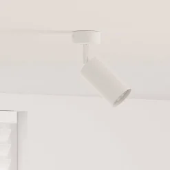 Verlichting*vidaXL Plafondspot met schijnwerpers 6 x 6 x 16 cm Metaal Wit