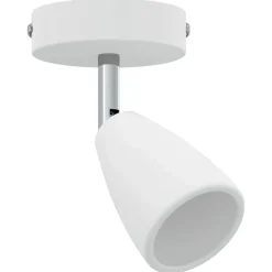 Verlichting*vidaXL Plafondspot met schijnwerpers Wit 25.5 x 8 x 16 cm Metaal
