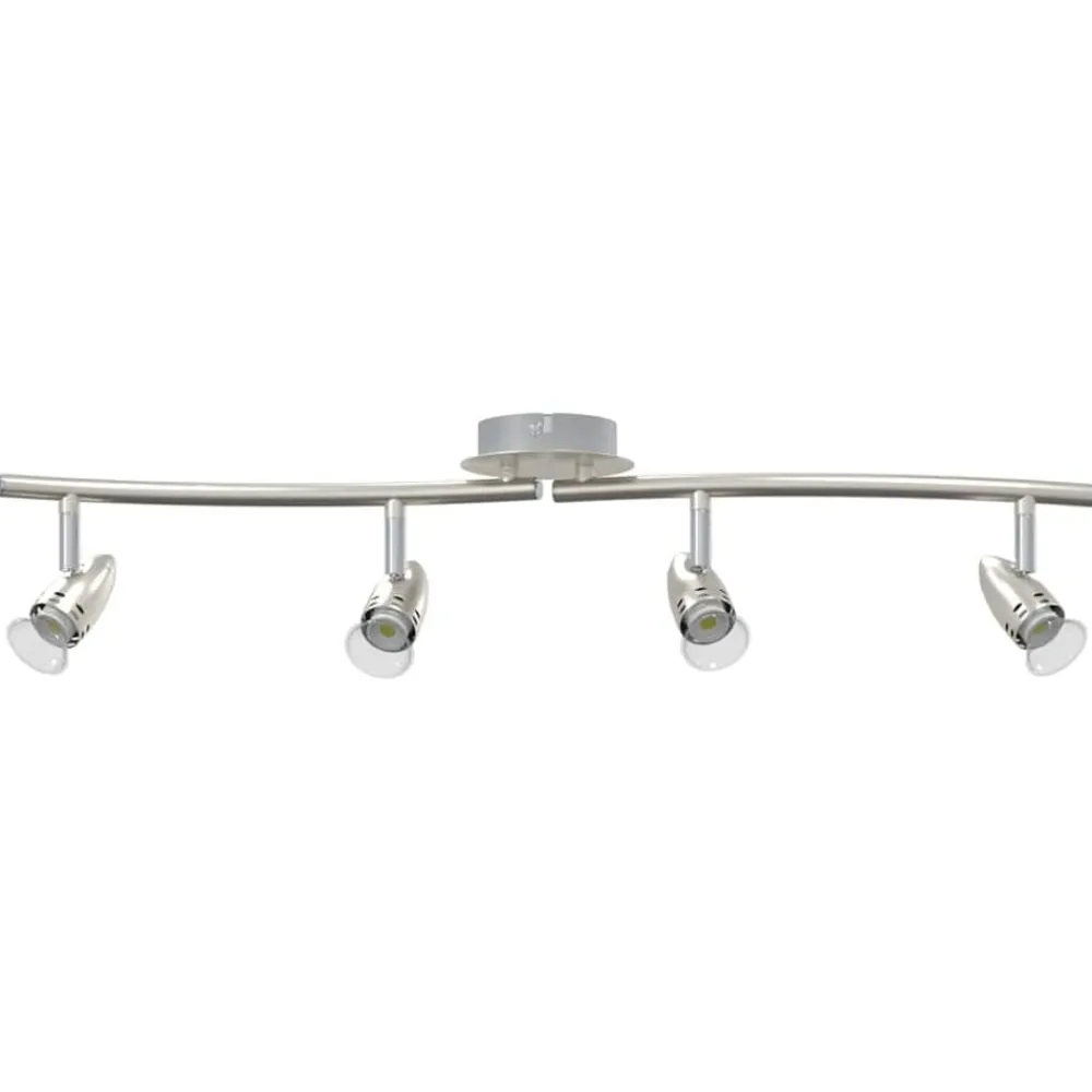 Plafondspot met schijnwerpers Nikkel 27 x 10 x 12 cm Metaal>vidaXL Discount