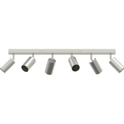 Plafondspot met schijnwerpers Nikkel 73 x 6 x 16 cm Metaal>vidaXL Online