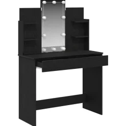 Plafondtafel met lade 96 x 39 x 142 cm Bewerkt hout><noscript><img width=