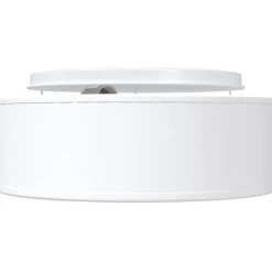 Verlichting*vidaXL Plafonnière met schijnwerpers 30 x 30 x 13,5 cm Stof Wit