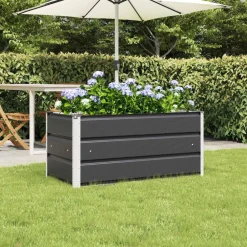 Plantenbak 100 x 50 x 45 cm Gegalvaniseerd staal>vidaXL Hot