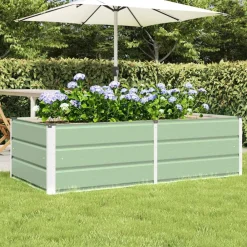 Plantenbak 160 x 80 x 45 cm Staal>vidaXL Outlet