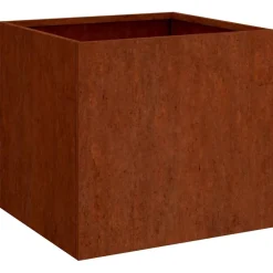 Tuin & Gazon*vidaXL Plantenbak 32x30x29 cm cortenstaal Cortenstaal/Bruin