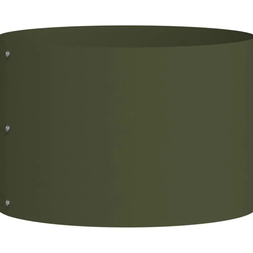 Plantenring Olijf Groen 30 x 30 x 20 cm Koudgewalst staal>vidaXL Online