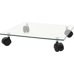 Plantenrollers vierkant 35x35 cm gehard glas 2 st>vidaXL Discount