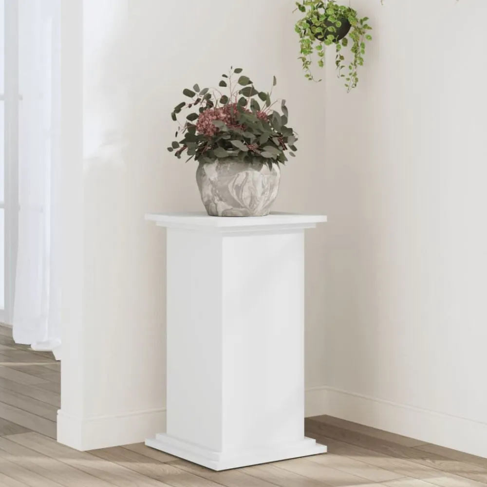 Plantenstandaard 33x33x60 cm bewerkt hout>vidaXL Outlet