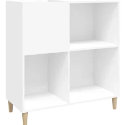 Platenkast 84,5x38x89 cm bewerkt hout>vidaXL Outlet