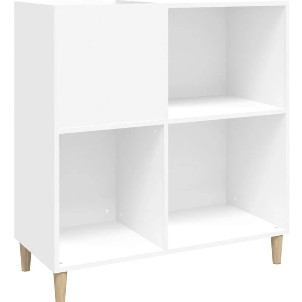 Platenkast 84,5x38x89 cm bewerkt hout>vidaXL Outlet